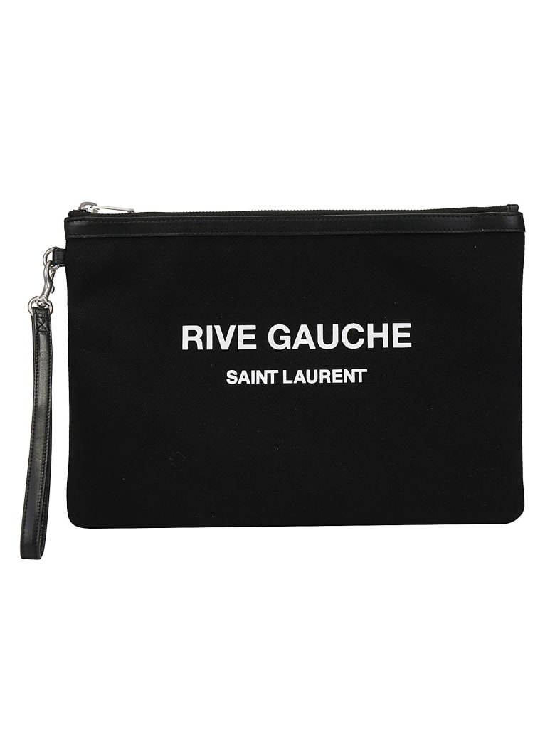 Saint Laurent Pouch - Nero/bianco