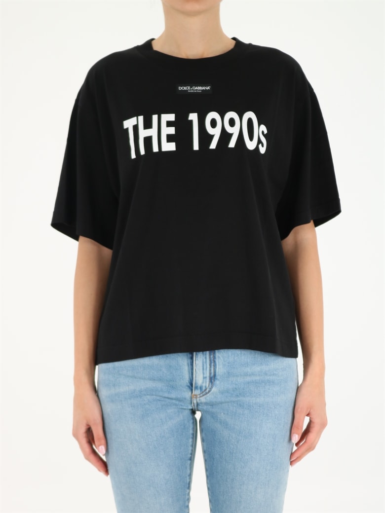\u0026 Gabbana Oversized T-shirt With Print 