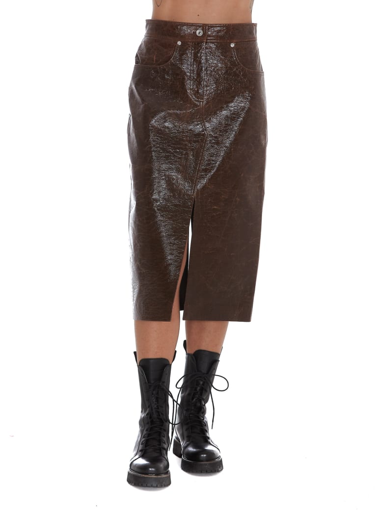 MSGM Skirt - Marrone