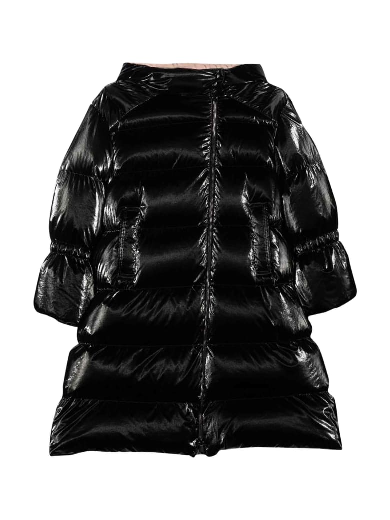 Moncler Moncler Enfant Unisex Black Down Jacket - Nero