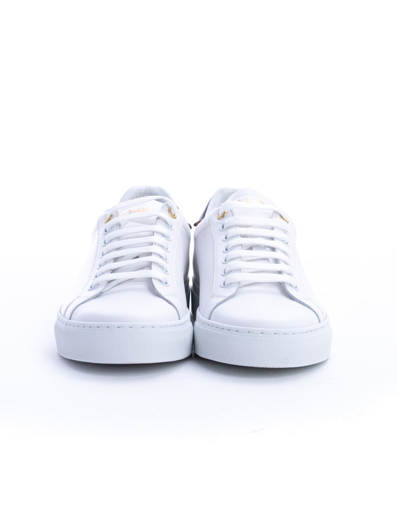Paul Smith Leather Sneaker - Bianco