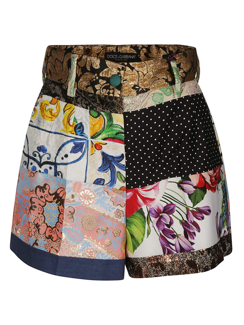 Dolce & Gabbana Multi Print Shorts | italist, ALWAYS LIKE A SALE