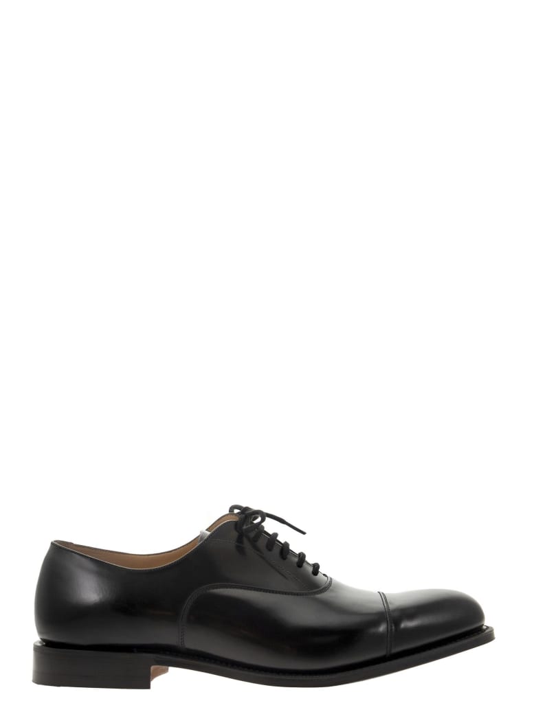Church's Dubai - Oxford In Black Brushed Calf Leather - Black