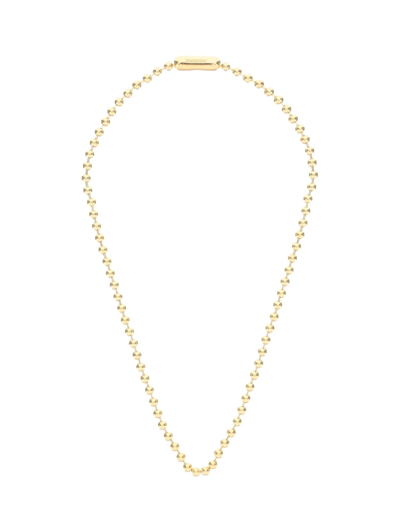 AMBUSH Ball Chain Necklace - Gold