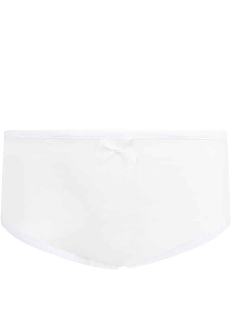 Story loris White Knicker For Girl - White