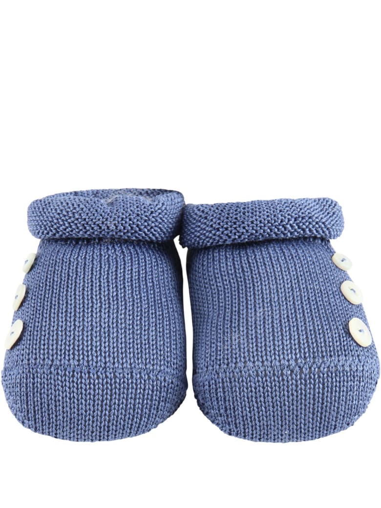 Story loris Azure Bootee For Babyboy - Blue