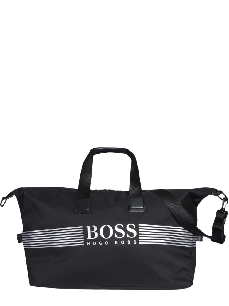 Hugo Boss Travel Bag With Logo | italist, ALWAYS LIKE A SALE