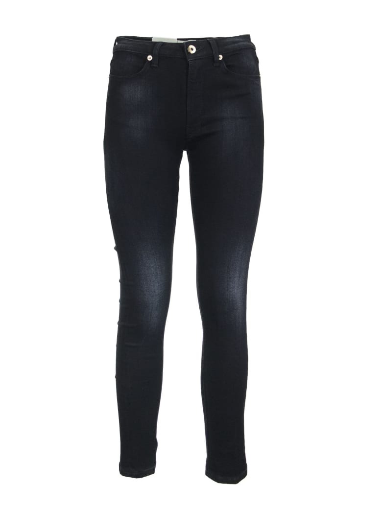 Dondup Jeans Super Skinny Trousers Iris Black - Black