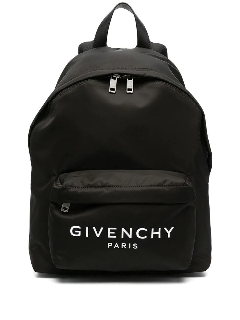 Givenchy Black Backpack With Logo Print
