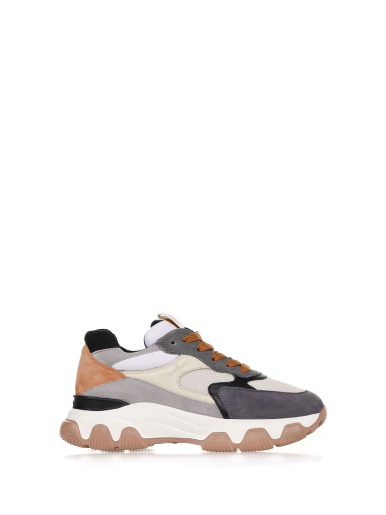 Hogan Sneaker R320 cork smooth leather rose white online shopping -  mybudapester.com