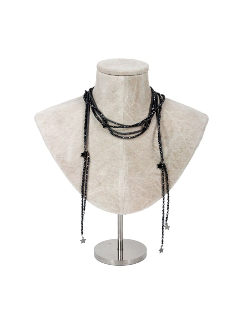 Lorena Antoniazzi Long Necklace - Black