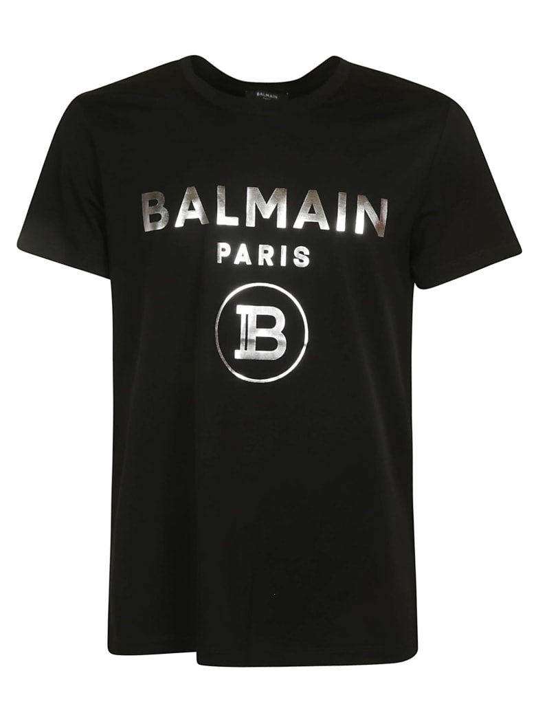 Balmain Classic Logo T-shirt - Black