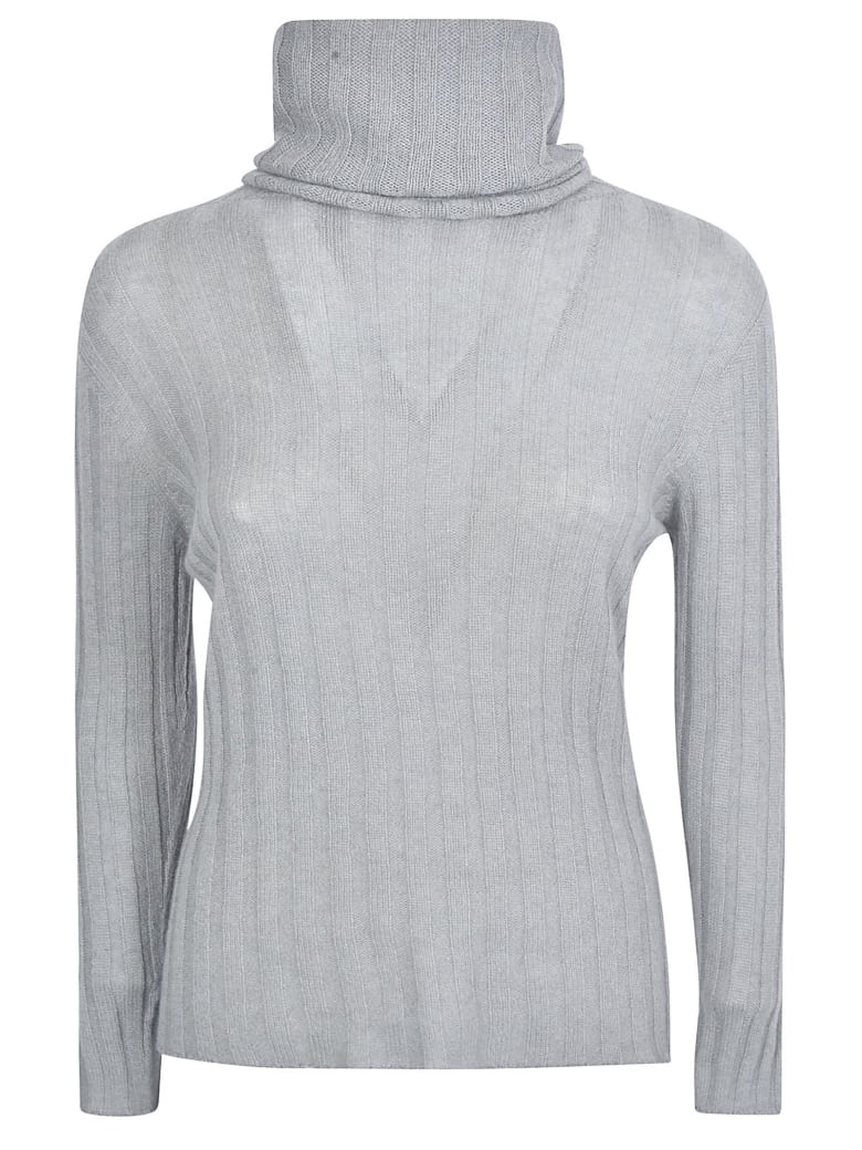 f cashmere Rosa Sweater - Grey