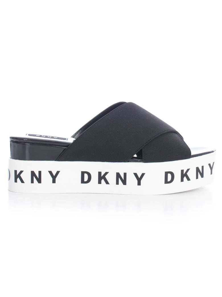 dkny platform sandals