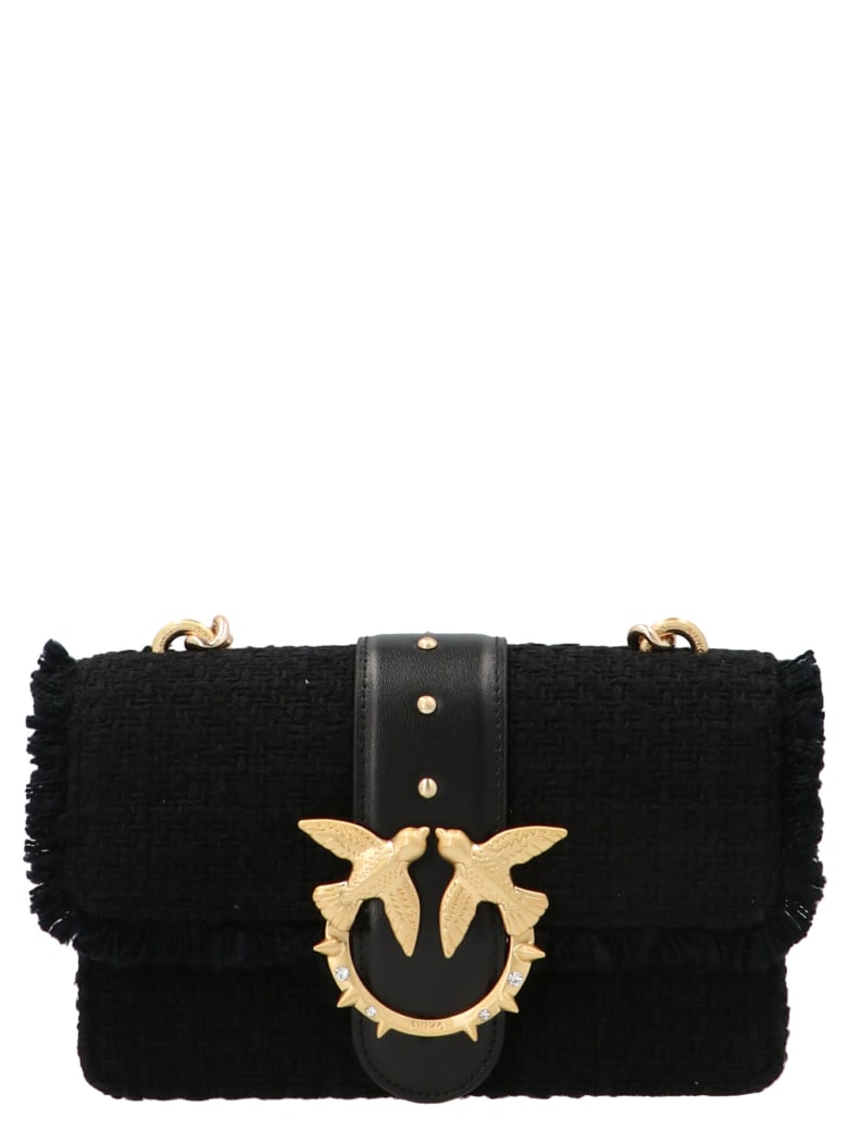 Pinko 'love Mini Icon Madame' Bag - Black
