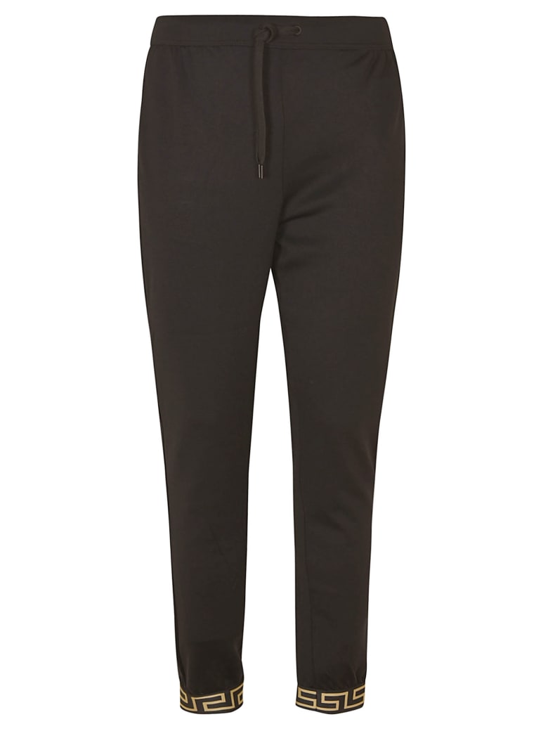 Versace Drawstring Track Pants - Black