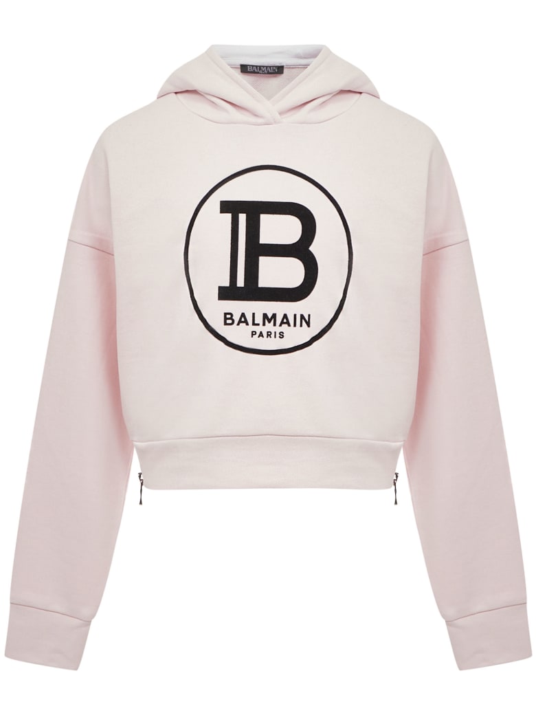 balmain sweatshirt women's sale