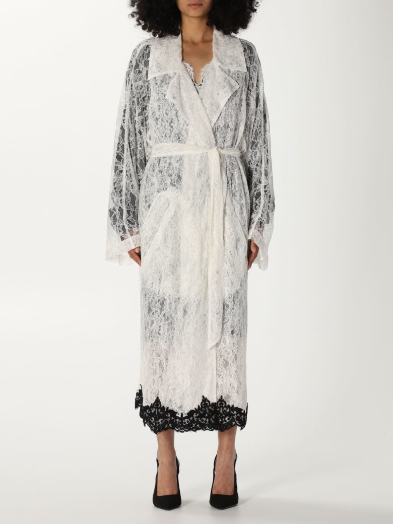 Anna Molinari Trench Coat Coat Women Anna Molinari - White