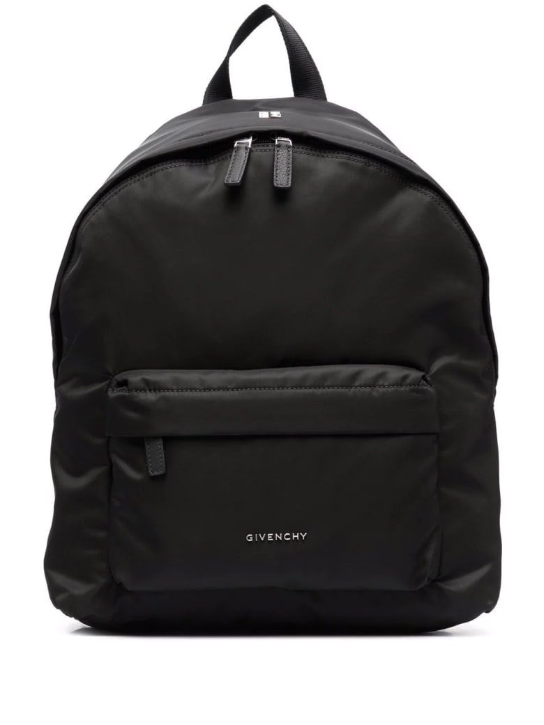 Givenchy Man Essentiel U Backpack In Black Nylon - Black