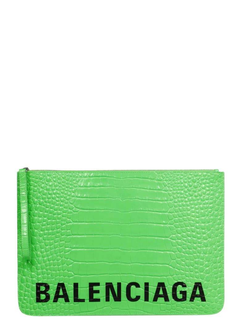 Balenciaga Cash Pouch - Green