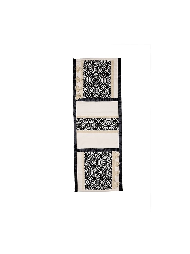 Le Botteghe su Gologone Tapestries Trama 150x50 Cm - Black