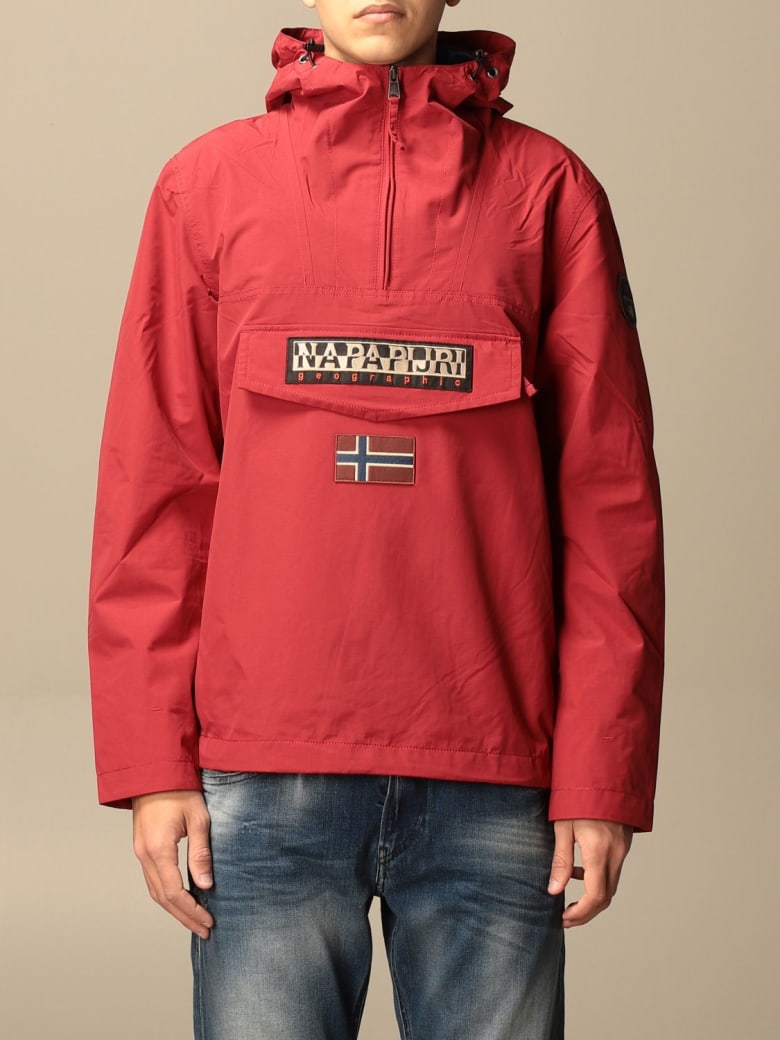 Napapijri Jacket Rainforest M Sum 2 Anorak Napapijri Jacket - Red