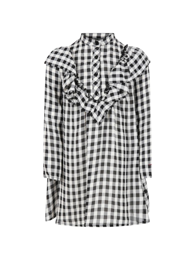 Philosophy di Lorenzo Serafini Multicolor Dress For Girl - Bianco