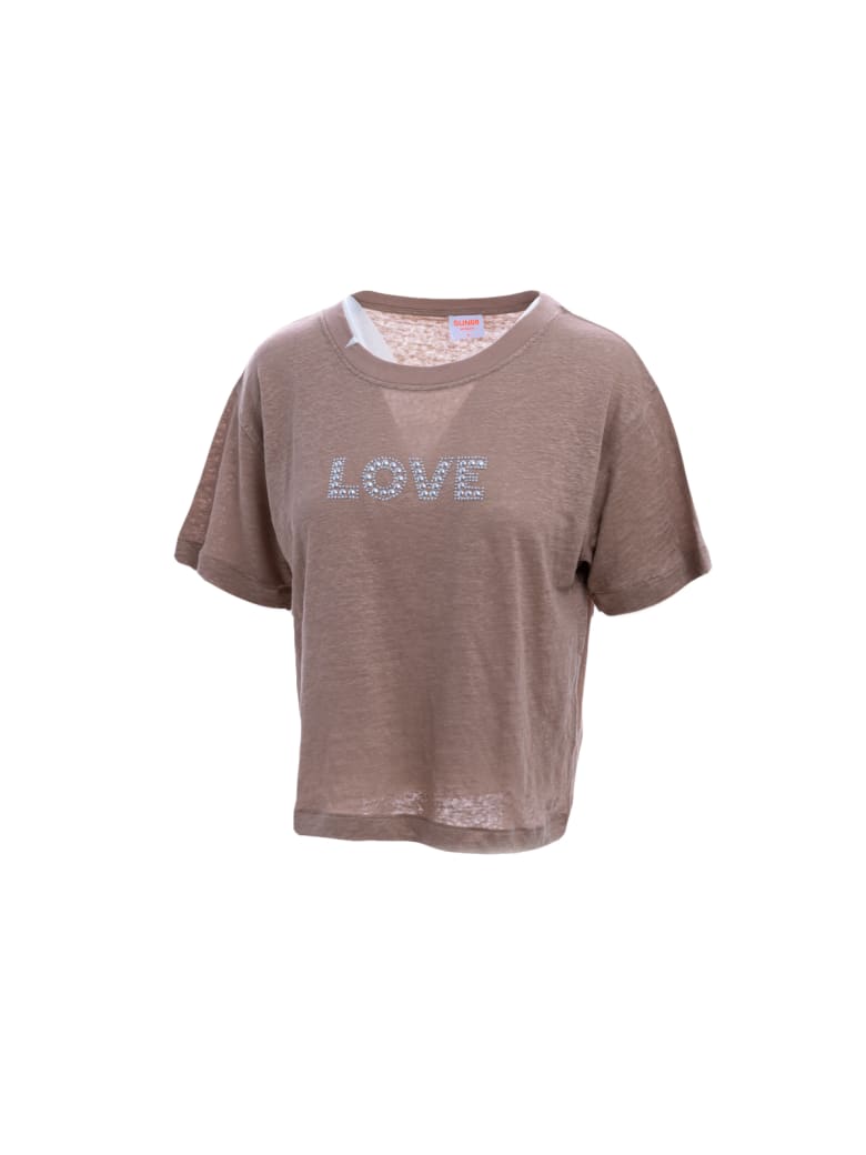 Sun 68 Sun68 T-shirt - New khaki