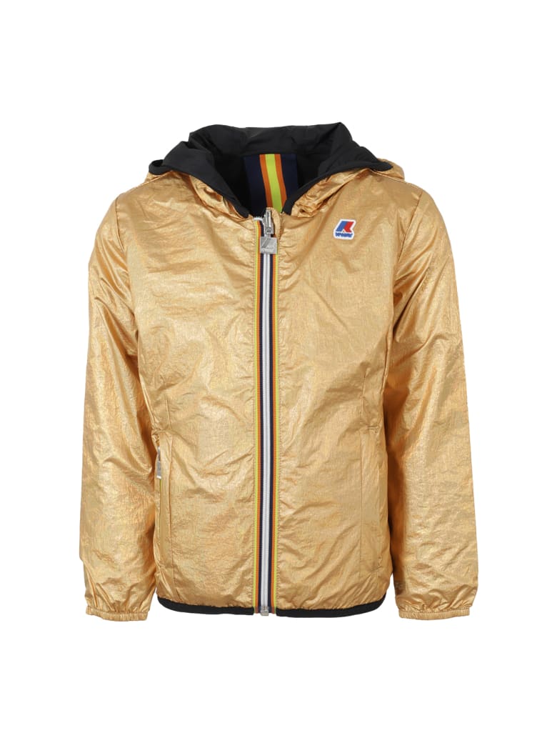 K-Way Jacket - Gold Metal Black