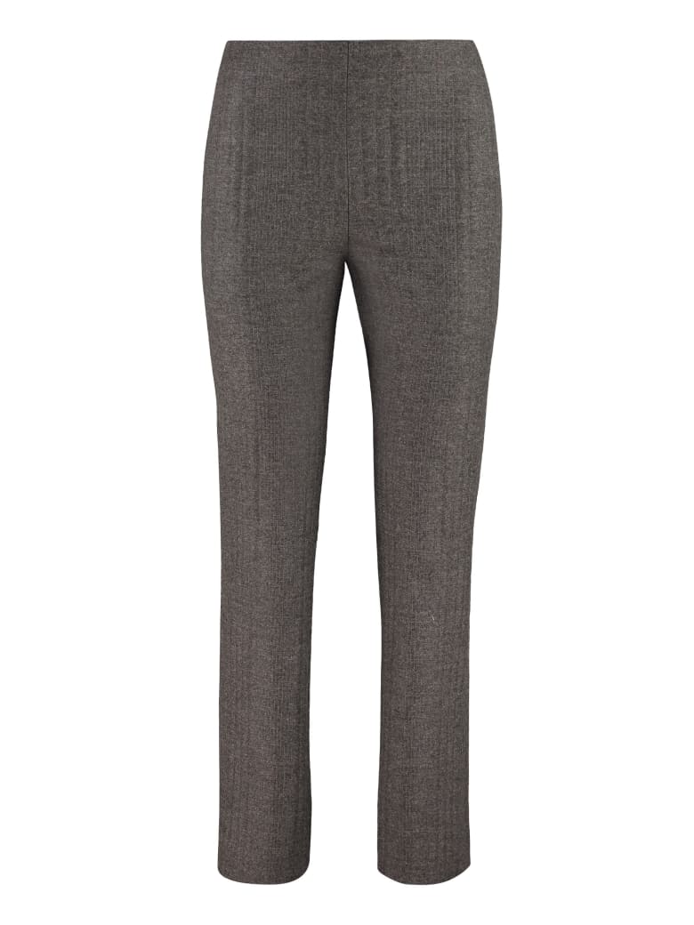 Fendi Flannel And Cashmere Trousers - grey