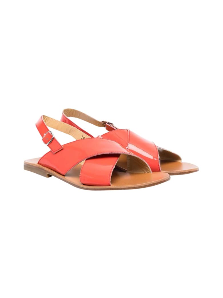 Gallucci Kids Red Sandals - Rosso