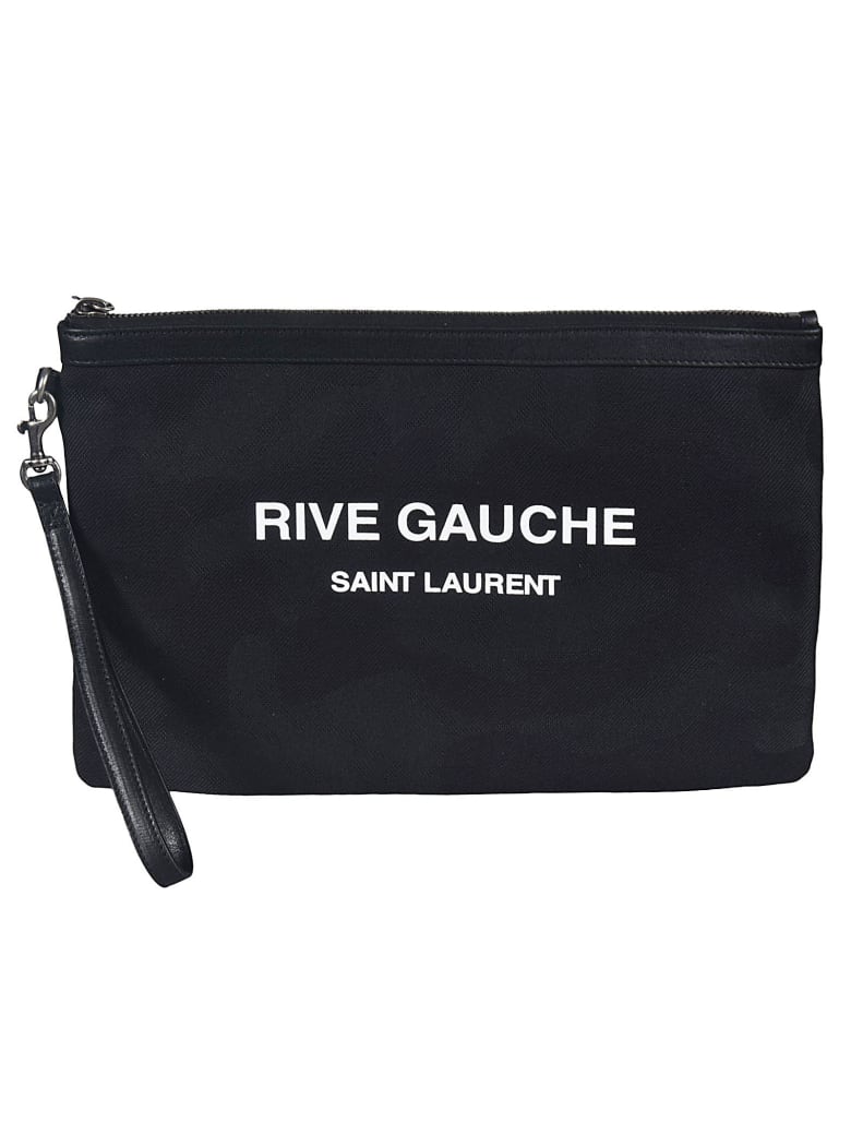 Saint Laurent RIVE GAUCHE Clutch - Black