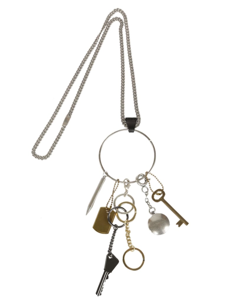 Maison Margiela Key Pendant Necklace - Silver