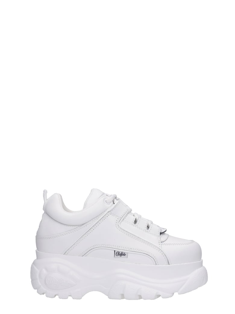 Sneakers In White Leather | italist, ALWAYS LIKE A SALE