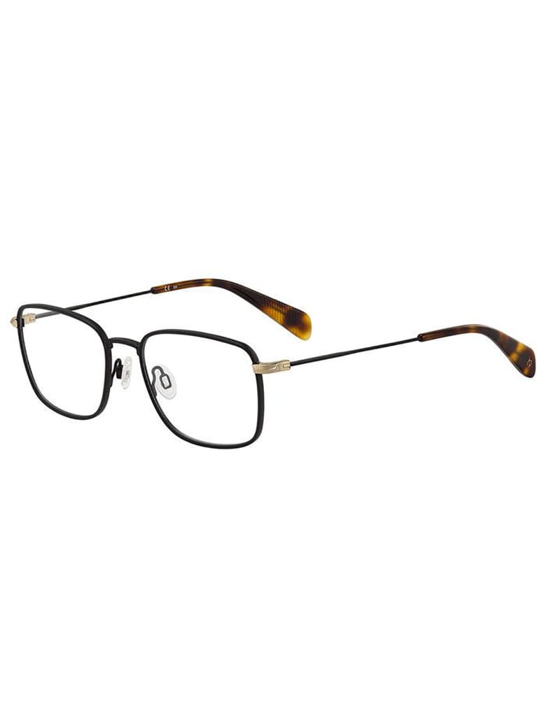 Rag & Bone RNB7022 Eyewear - Gold Black