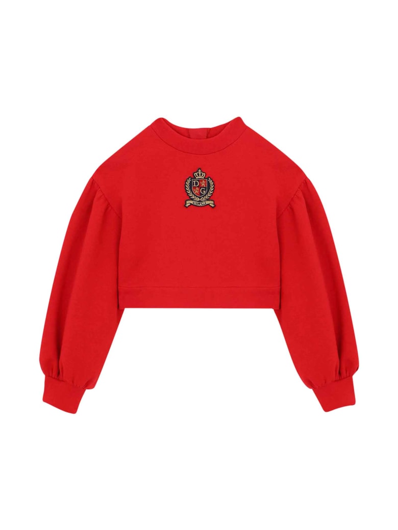 Dolce & Gabbana Red Sweatshirt - Rosso