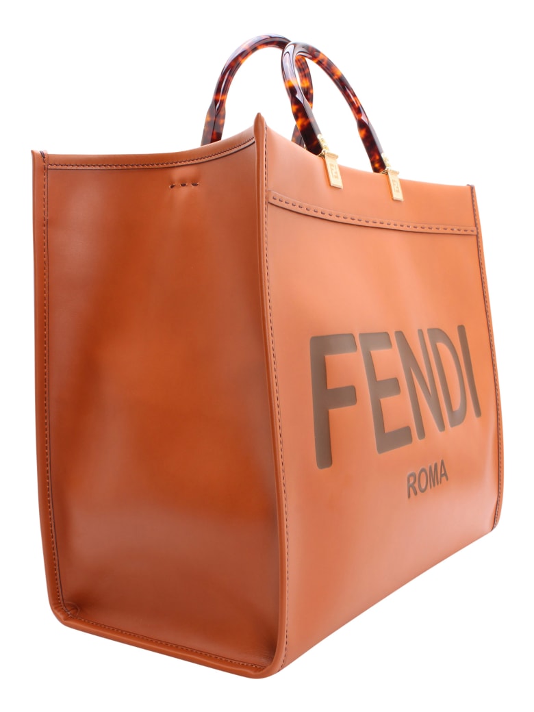 Fendi Sunshine Leather Tote Bag | italist, ALWAYS LIKE A SALE