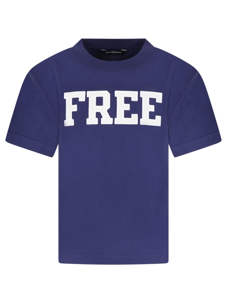 purple balenciaga t shirt