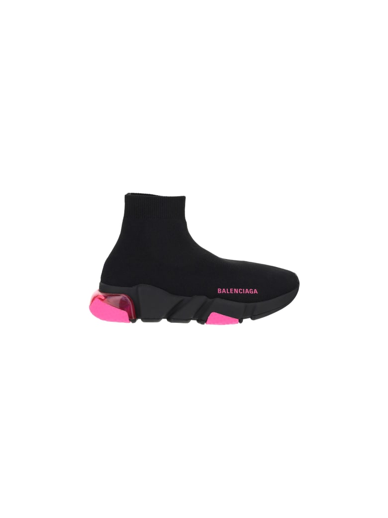 Balenciaga Speed Sneakers - Blac/n.pin/n.rose/bl