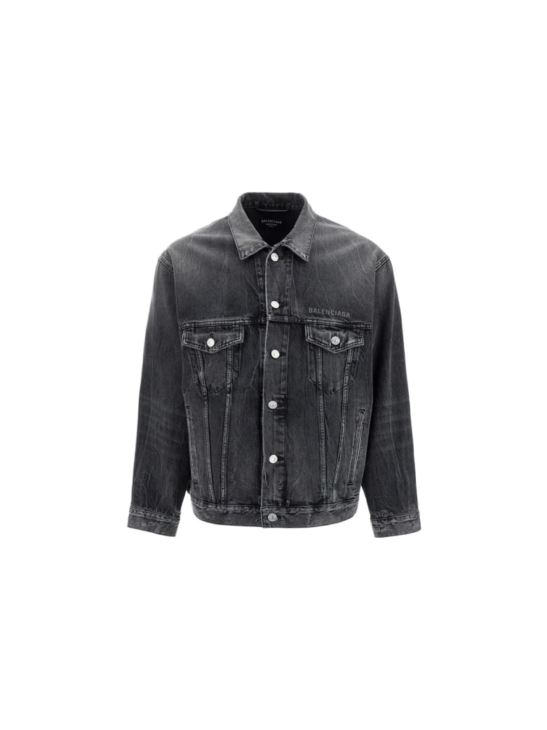 Balenciaga Denim Jacket - Noir/iceberg