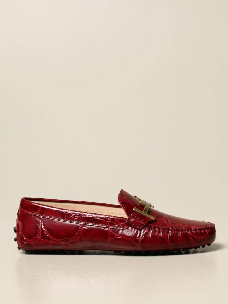 tod's crocodile loafers