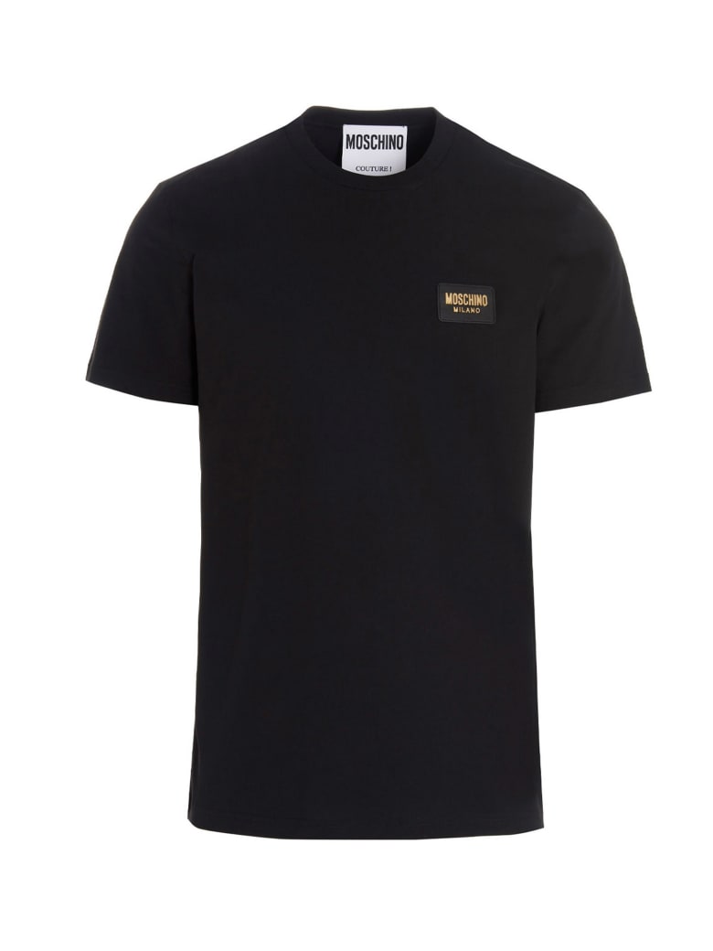 moschino plaque t shirt
