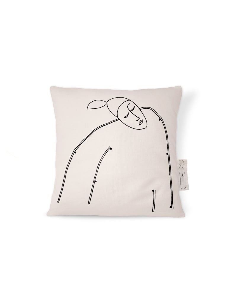 Kiasmo Cushions Alma V - Black/White