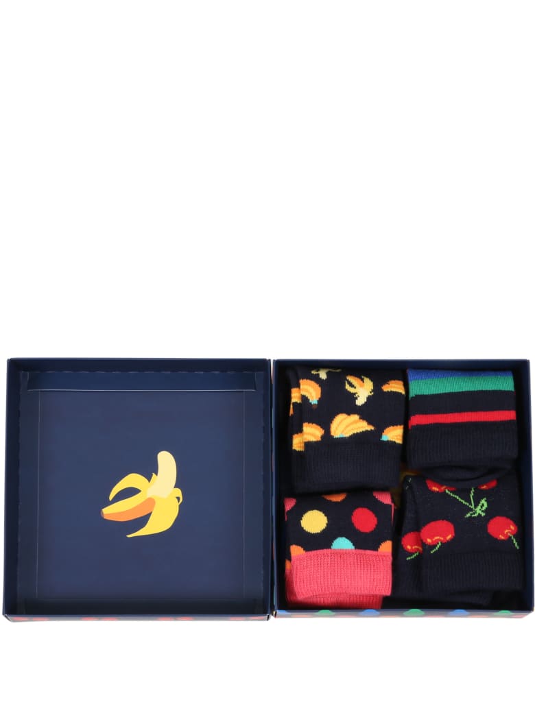 Happy Socks Blue Multicolor For Babygirl - Blue