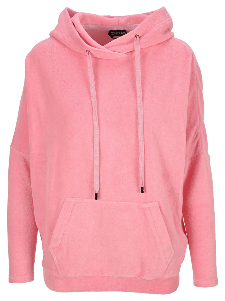 Tom Ford Hooded Fleece - AURORA PINK