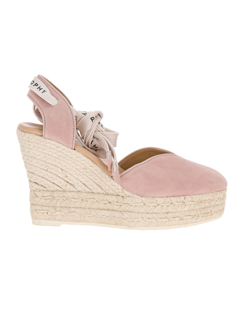 Philosophy x Manebí Philosophy X Manebi Wedge Espadrilles - PINK