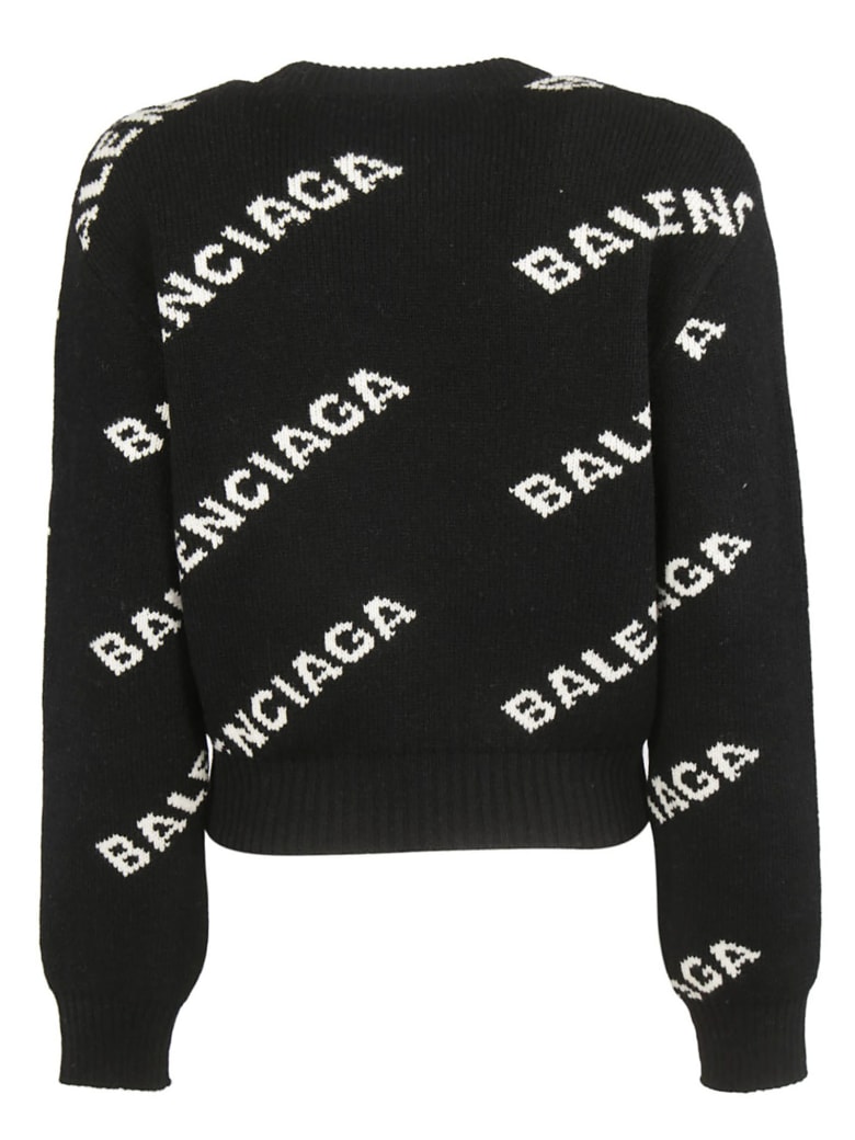 balenciaga logo sweater sale