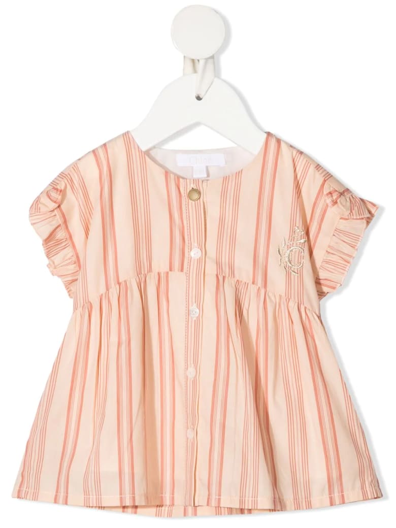 Chloé Vertical-stripe Pattern Dress - Rayure