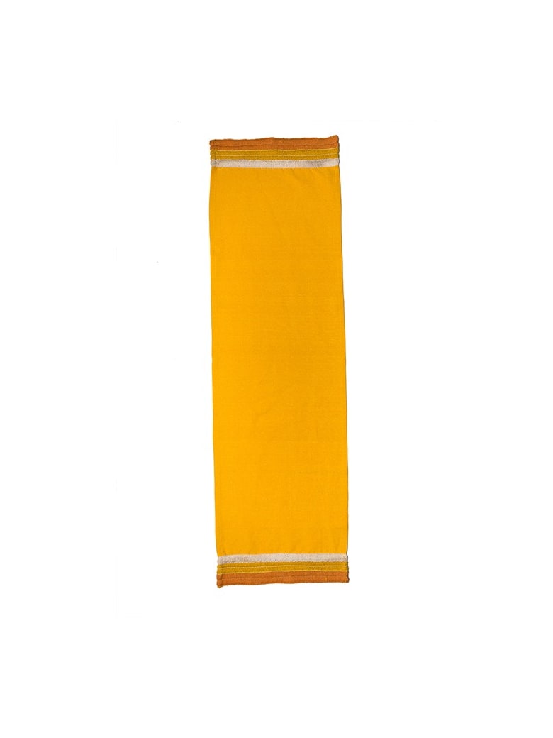 Le Botteghe su Gologone Runner Cotton 130x50 Cm - Yellow