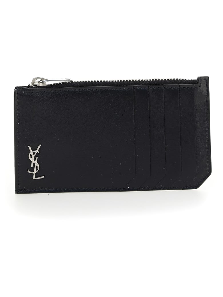 Saint Laurent Card Holder - Nero
